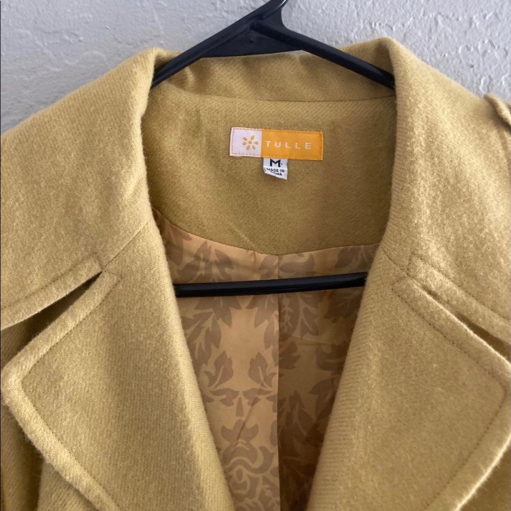 Tulle tan jacket